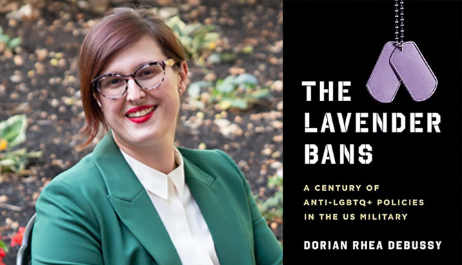 Dorian Rhea Debussy with Book